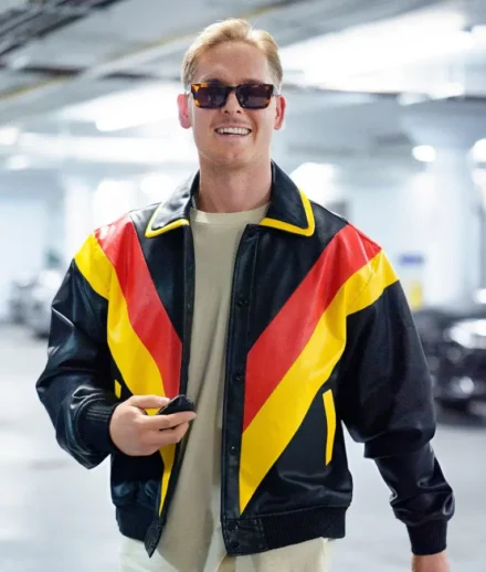 Kevin Lankinen Vancouver Canucks Leather Jacket