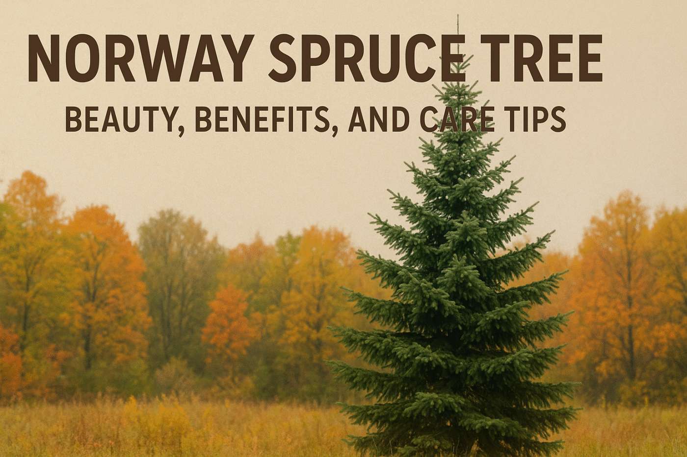 Norway Spruce Tree: Beauty, Benefits, And Care Tips