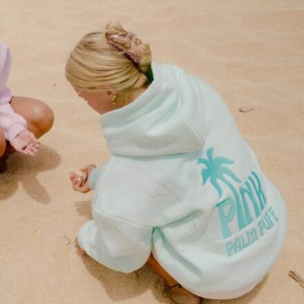 Pink Palm Puff Fits Perfectly Into Casual Outfits