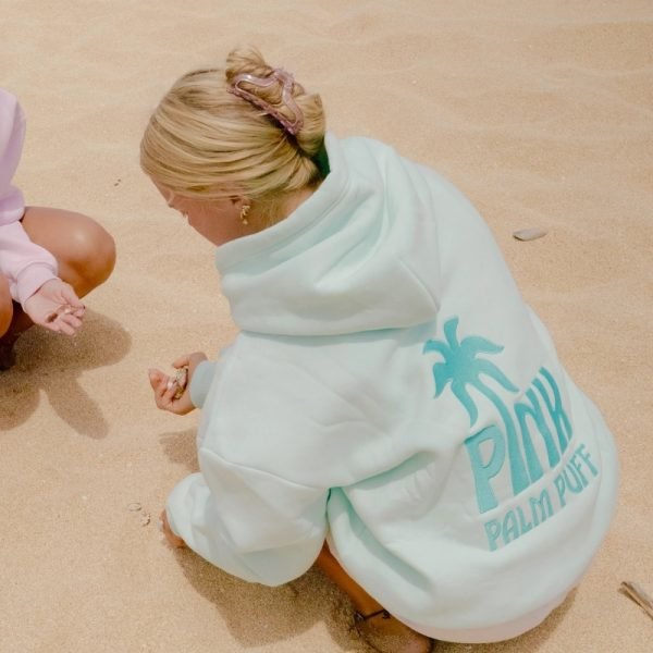 Pink Palm Puff Fits Perfectly Into Casual Outfits