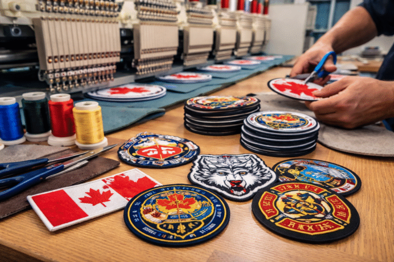 How Custom Patches Are Stitched and Finished in Canada