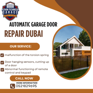Automatic Garage Door Repair Dubai – Emergency 24/7 Call Out