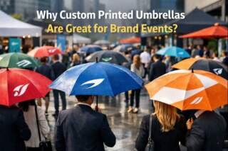 Why Custom Printed Umbrellas Are Great for Brand Events?