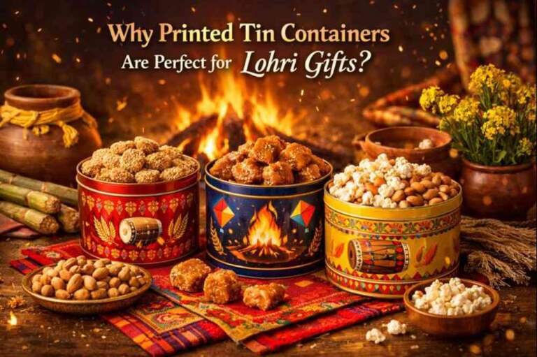 Why Printed Tin Containers Are Perfect for Lohri Gifts?