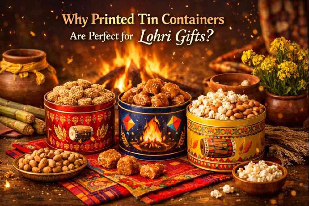 Why Printed Tin Containers Are Perfect for Lohri Gifts?