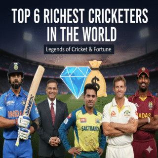 Top 6 Richest Cricketers in the World