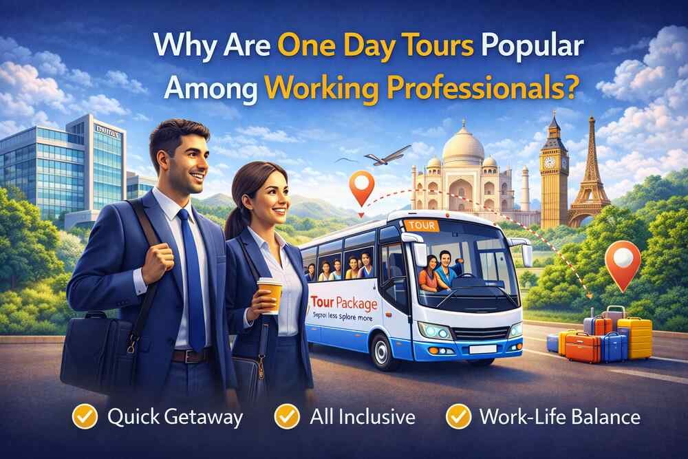 Why Are One Day Tours Popular Among Working Professionals?