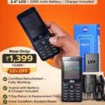 Jio Phone – 2.4″ LCD, 2000mAh Battery | Wholemonkey