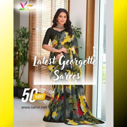 Latest Georgette Sarees: Timeless Elegance Meets Modern Fashion Trends