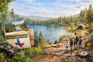 Road Trip Ideas Using State Park Pass Library Texas