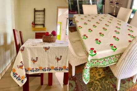 Are Block Printed Tablecloths Good for Daily Use?