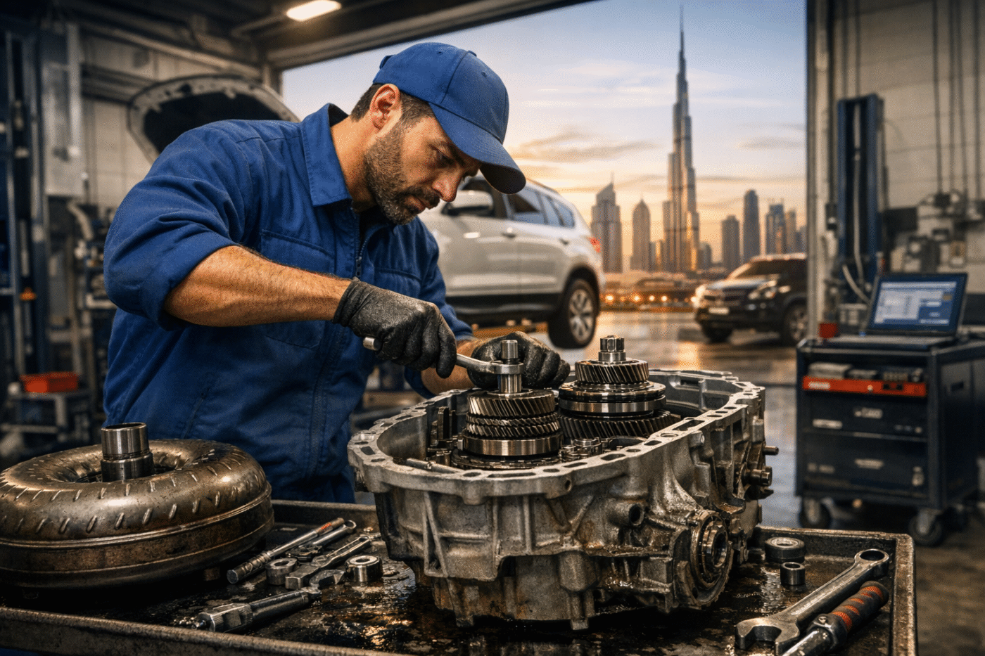 Expert Car Transmission & Gearbox Repair in Dubai