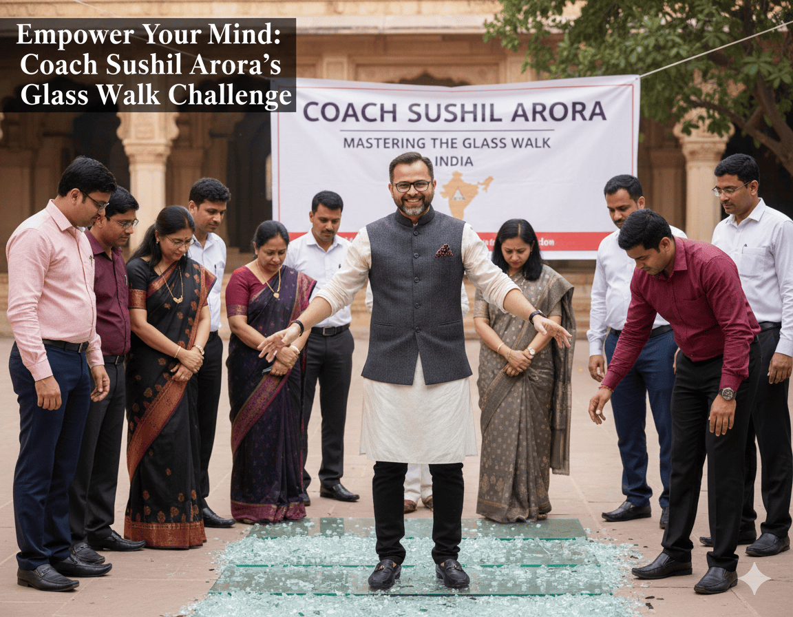 Glass Walk Activity for Confidence, Leadership & Personal Growth