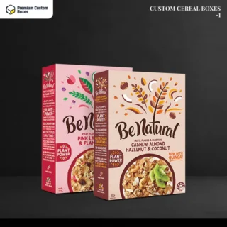 Custom Cereal Boxes For Branding & Retail Success