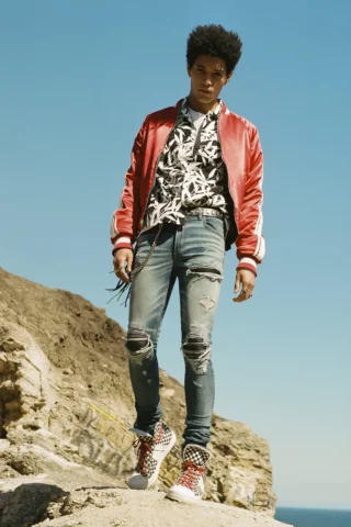 Ensemble Corteiz & Amiri Jeans Trending Summer Outfit