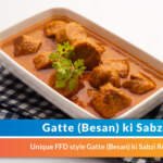 Gatte ki Sabzi | Healthy Rajasthani Vegan Curry for Diabetes-Friendly Diet