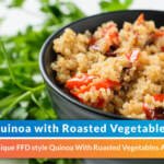 Quinoa with Roasted Vegetables and Tahini Recipe for Diabetes