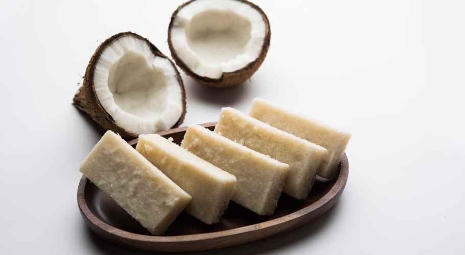 Coconut Banana Burfi – A Diabetes-Friendly Sweet Made with Natural Ingredients