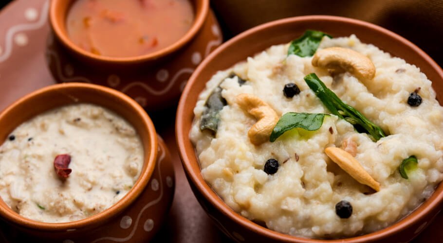 Diabetes-Friendly Puli Pongal Recipe: A Traditional South Indian Dinner with Brown Rice
