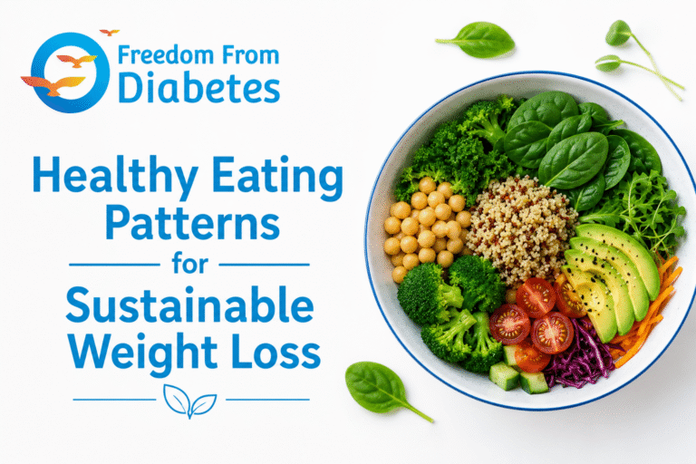 Healthy Eating Patterns for Sustainable Weight Loss: Building Habits That Last